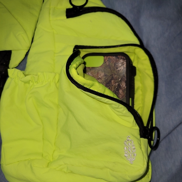 FP Movement Neon Green Women's Sling Bag - Picture 5 of 6